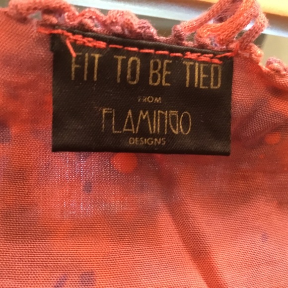 TIE-DYED SCARF / PAREO / WRAP - Picture 4 of 5